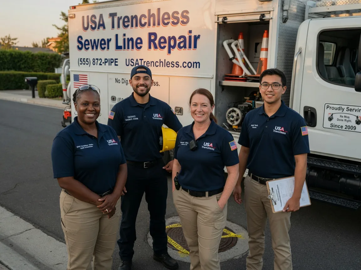 Sewer Line Repair company in Brashear, TX